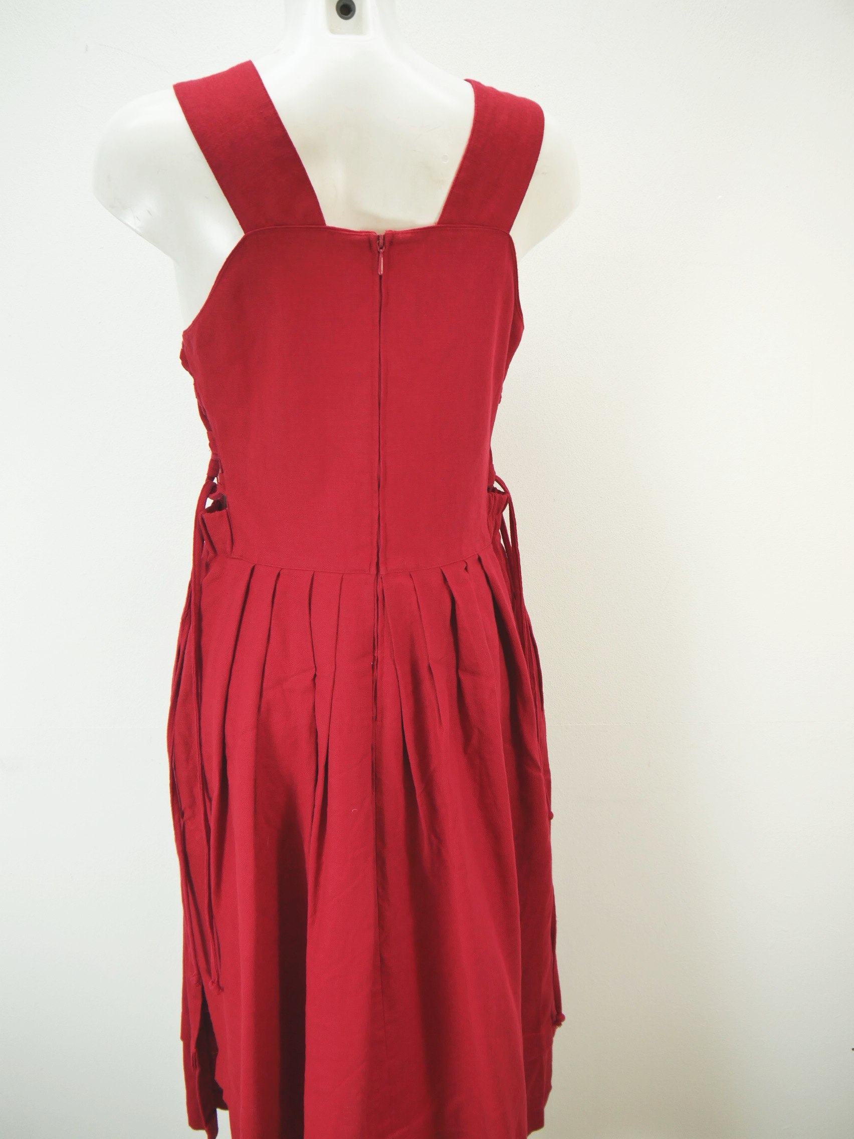 Your Sixth Sense rot mit Schnalle fabelhaftes Landhaus Kleid