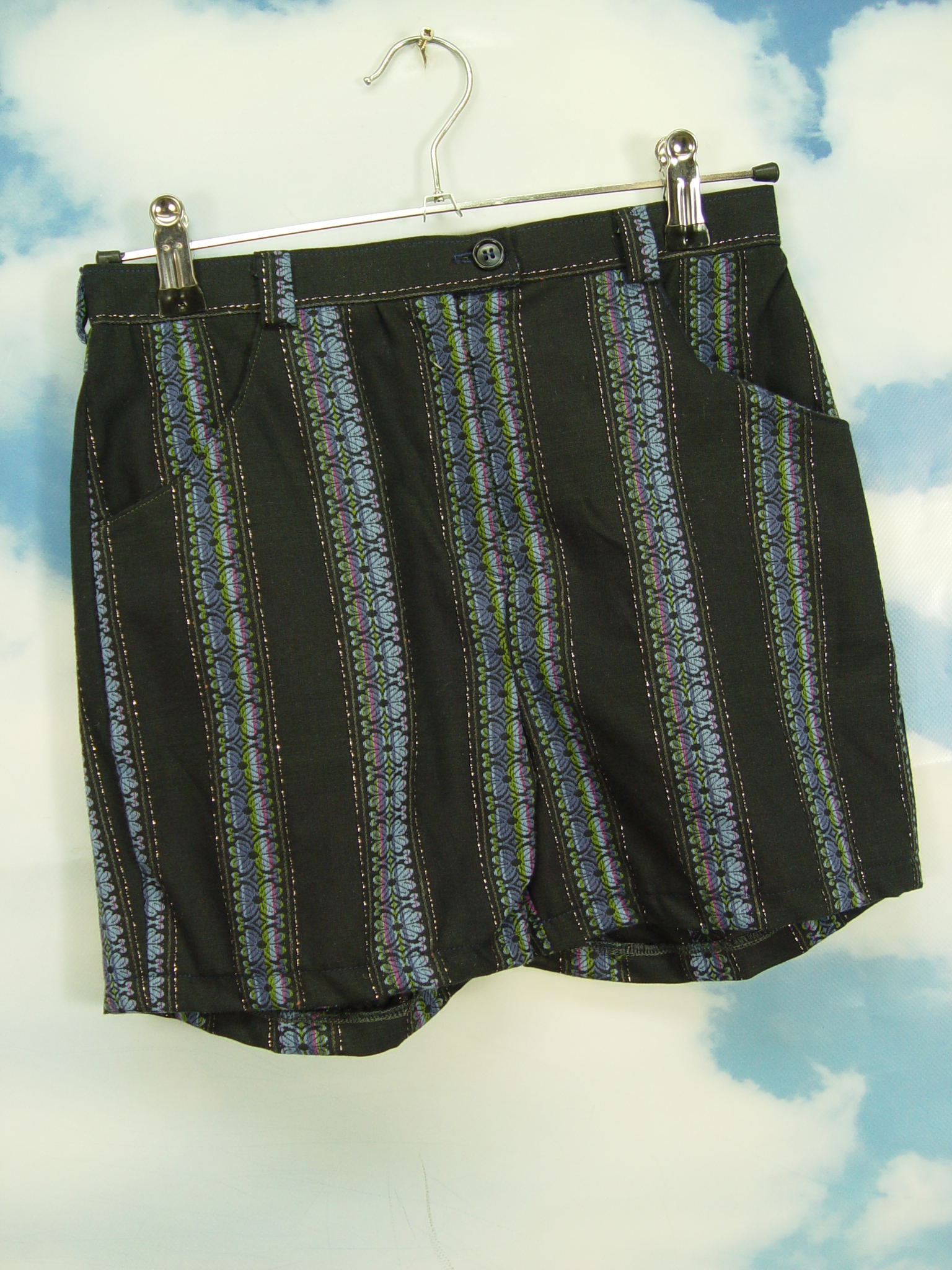 Upcycling Hot Pants Kinder Shorts Trachten Baumwolle kurze Hose UCS011 Gr.148