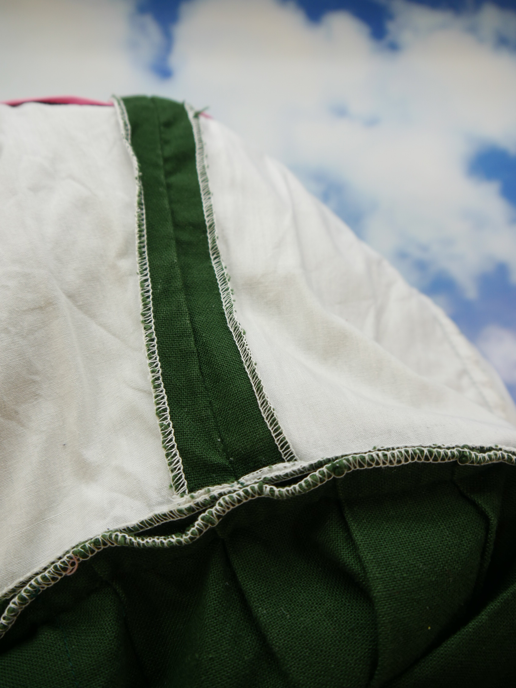 Salzburg Trachten green balcony cute vintage dirndl without