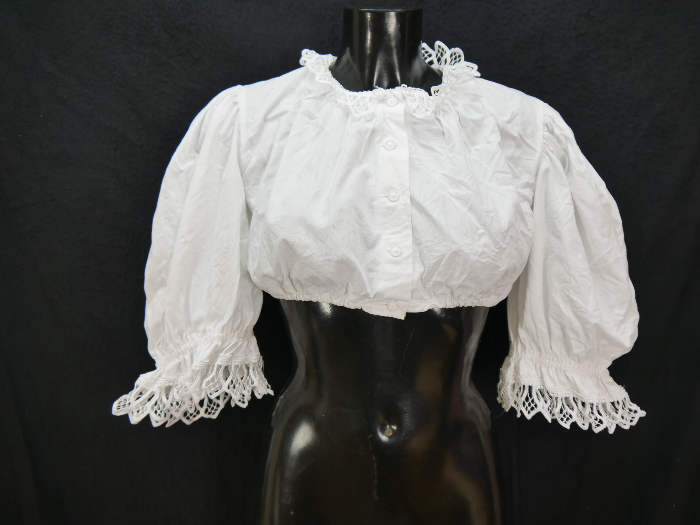 Size 44 Dirndl blouse sweet blouse for Dirndl Chiemseer with lace ...
