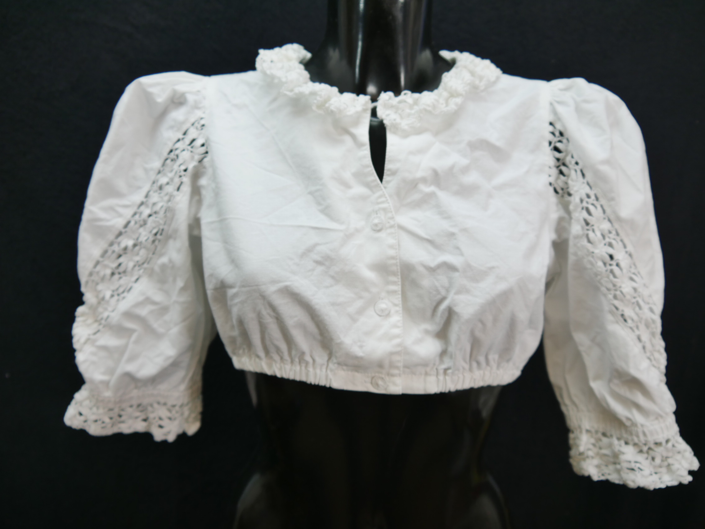 Size 36 dirndl blouse sweet blouse for dirndl Hess cotton with great ...