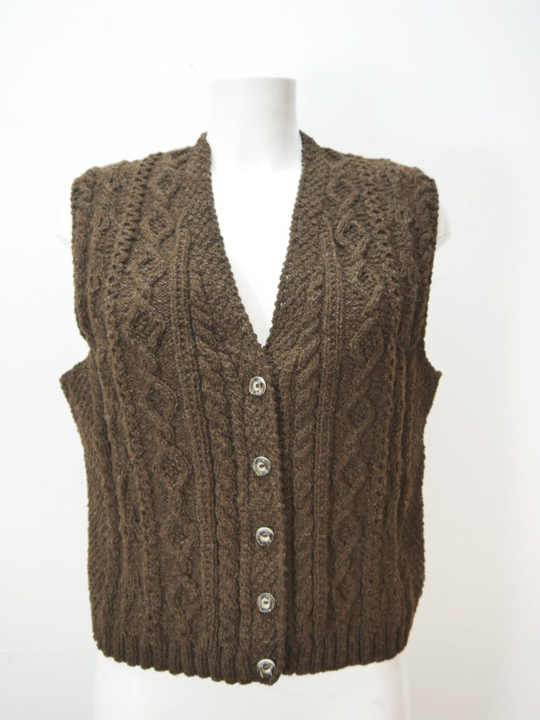 ASPA Lady-Strick Germany Knit Sweater Vest Polyacryl Schurwolle