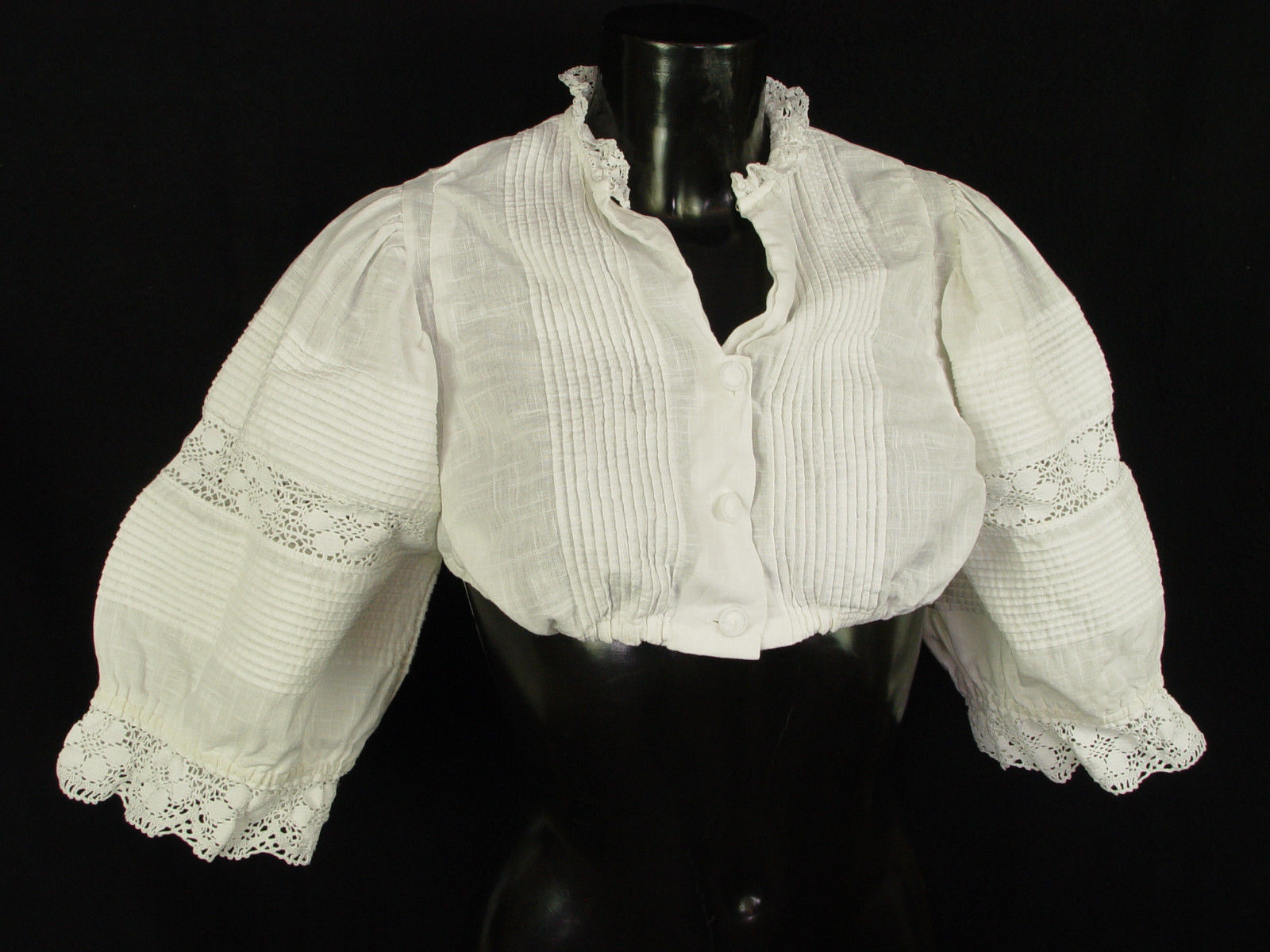 Size 40 Dirndl blouse, lace collar blouse for Dirndl Trachten blouse ...